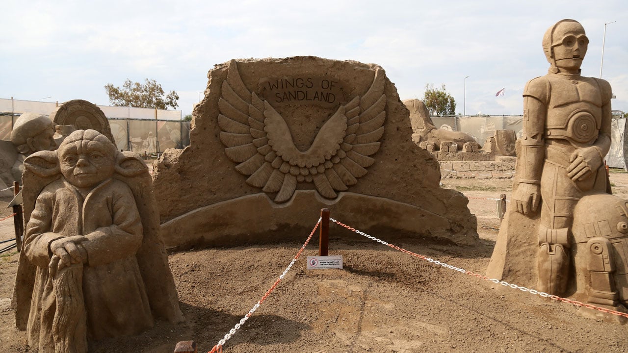 Foto - 10 bin ton kumla 200 eser görücüye çıkıyor! Antalya’da kumdan zaman yolculuğu başlıyor