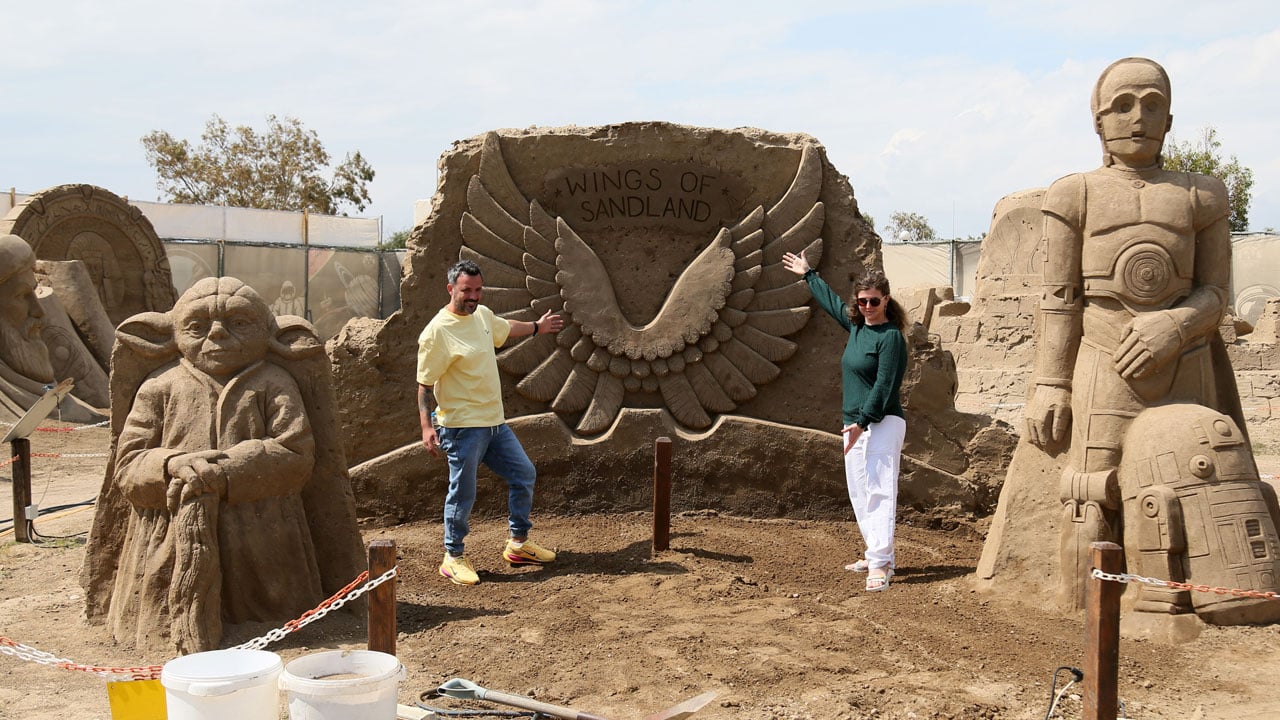 Foto - 10 bin ton kumla 200 eser görücüye çıkıyor! Antalya’da kumdan zaman yolculuğu başlıyor