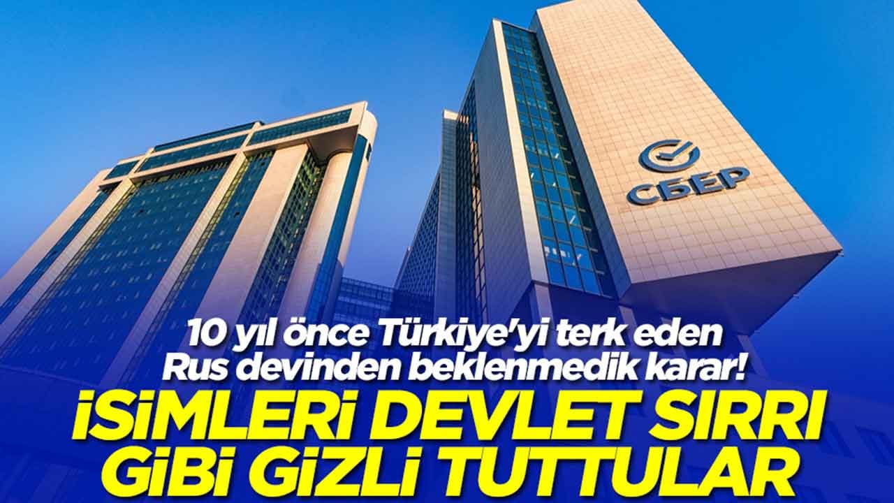 10 yıl önce Türkiye'yi terk eden Rus devinden beklenmedik karar: İsimleri devlet sırrı gibi gizli tuttular