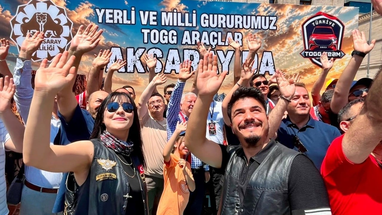 Foto - 100 otomobil Aksaray’da buluştu TOGG Team Türkiye gezi turu başladı