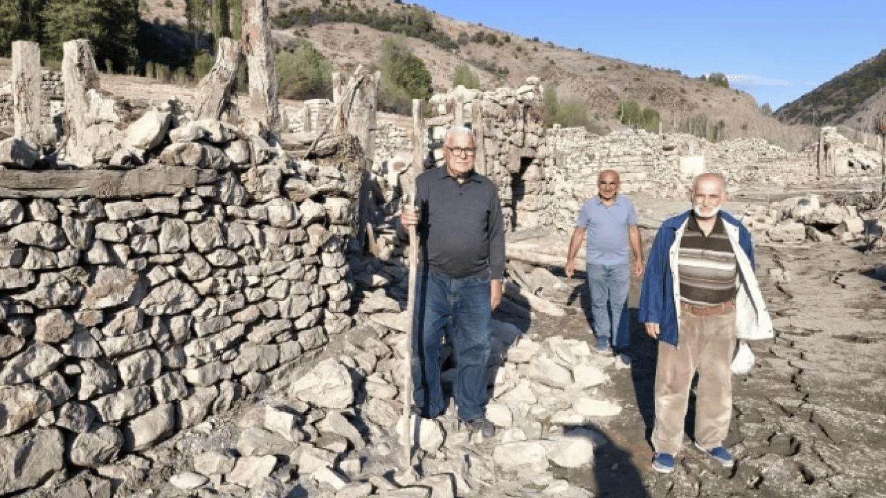 14 yıl sonra gün yüzüne çıkmıştı! Yeniden sulara gömüldü