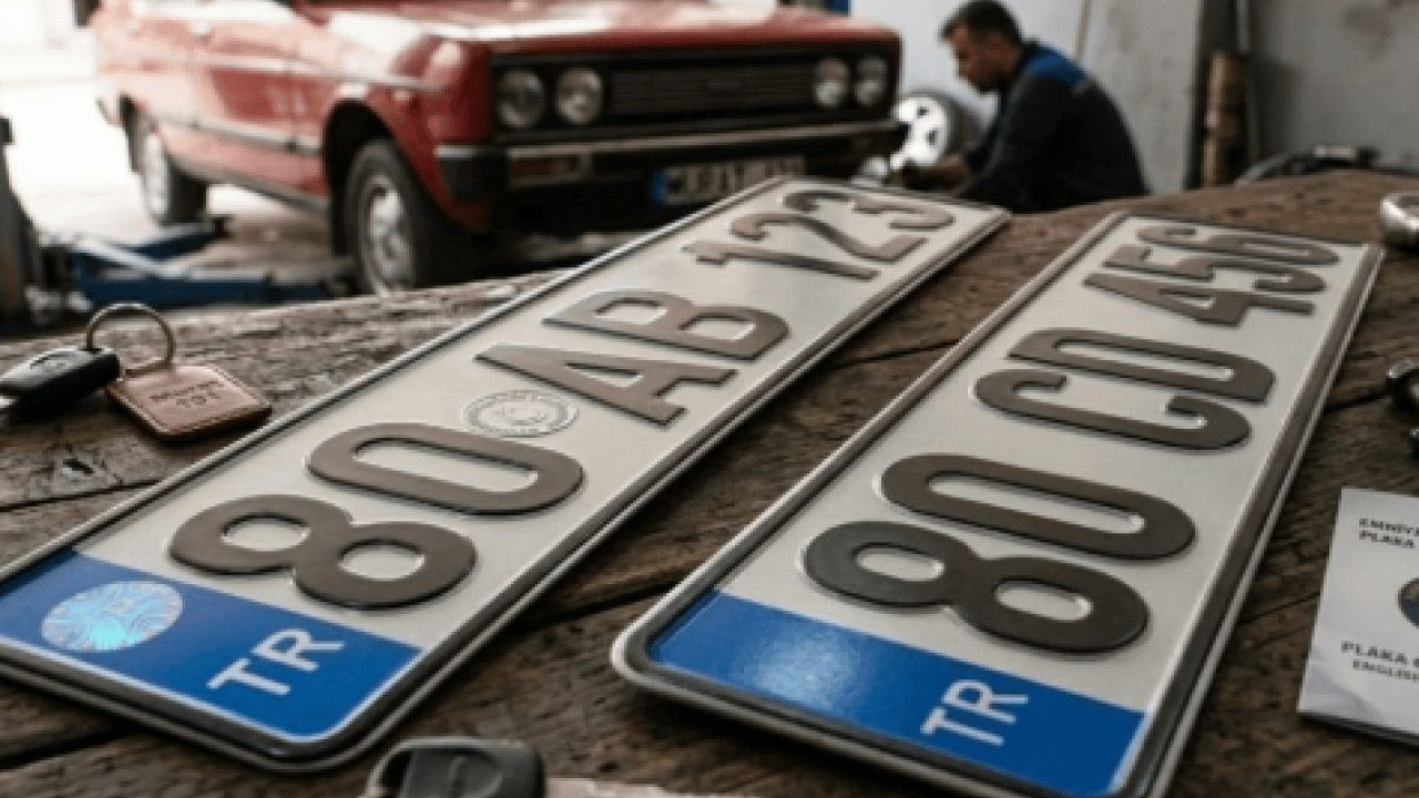 Foto - 140 bin lira cezası var: İşte APP ile normal plakanın farkı!