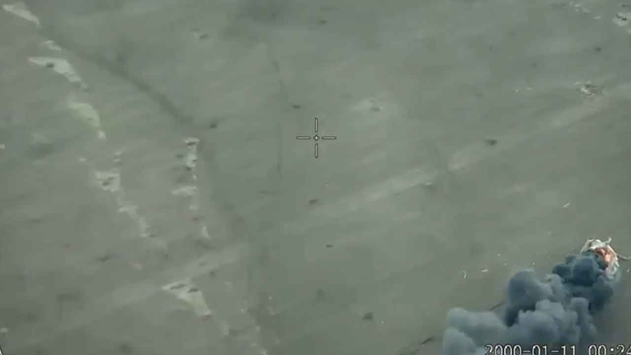 Foto - Tam kafayı yemelik olay: 16 milyon dolarlık helikopteri düşüren silaha bakın