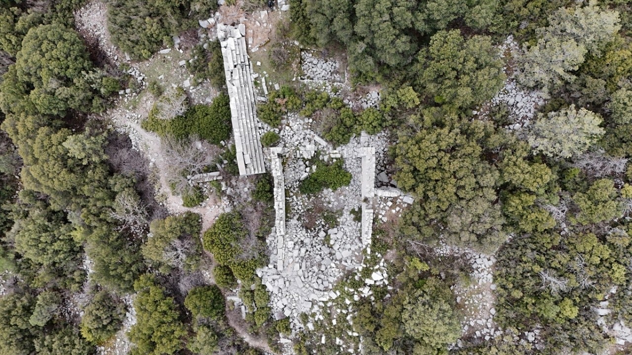 Foto - 17 asır kesintisiz yaşam vardı! Antik kentte izler gün yüzüne çıkarılıyor