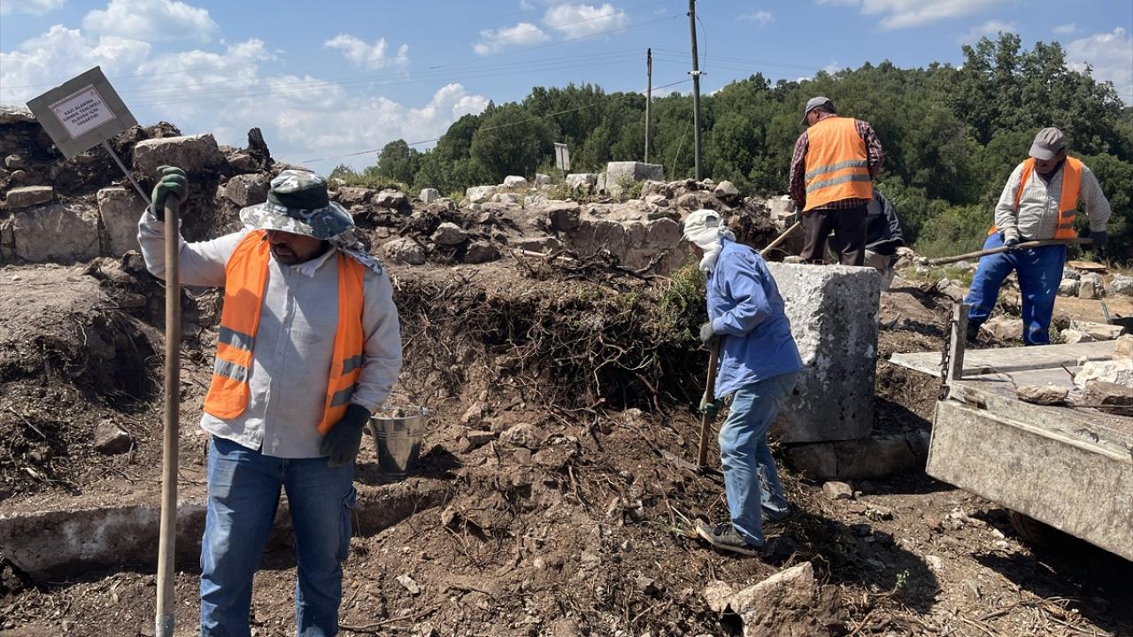 Foto - 17 asır kesintisiz yaşam vardı! Antik kentte izler gün yüzüne çıkarılıyor