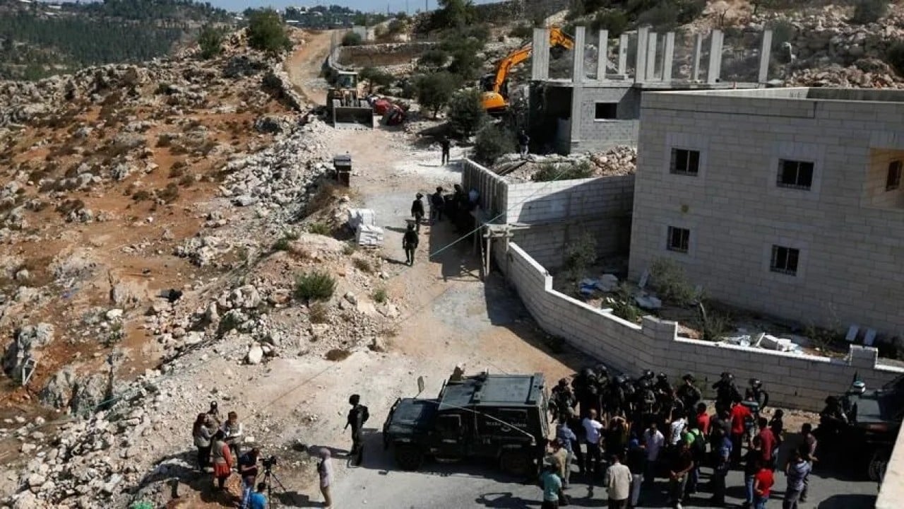 Foto - 2 bin dönümden fazla araziyi gasp etti İstilacı Siyonist kanser gibi yayılıyor