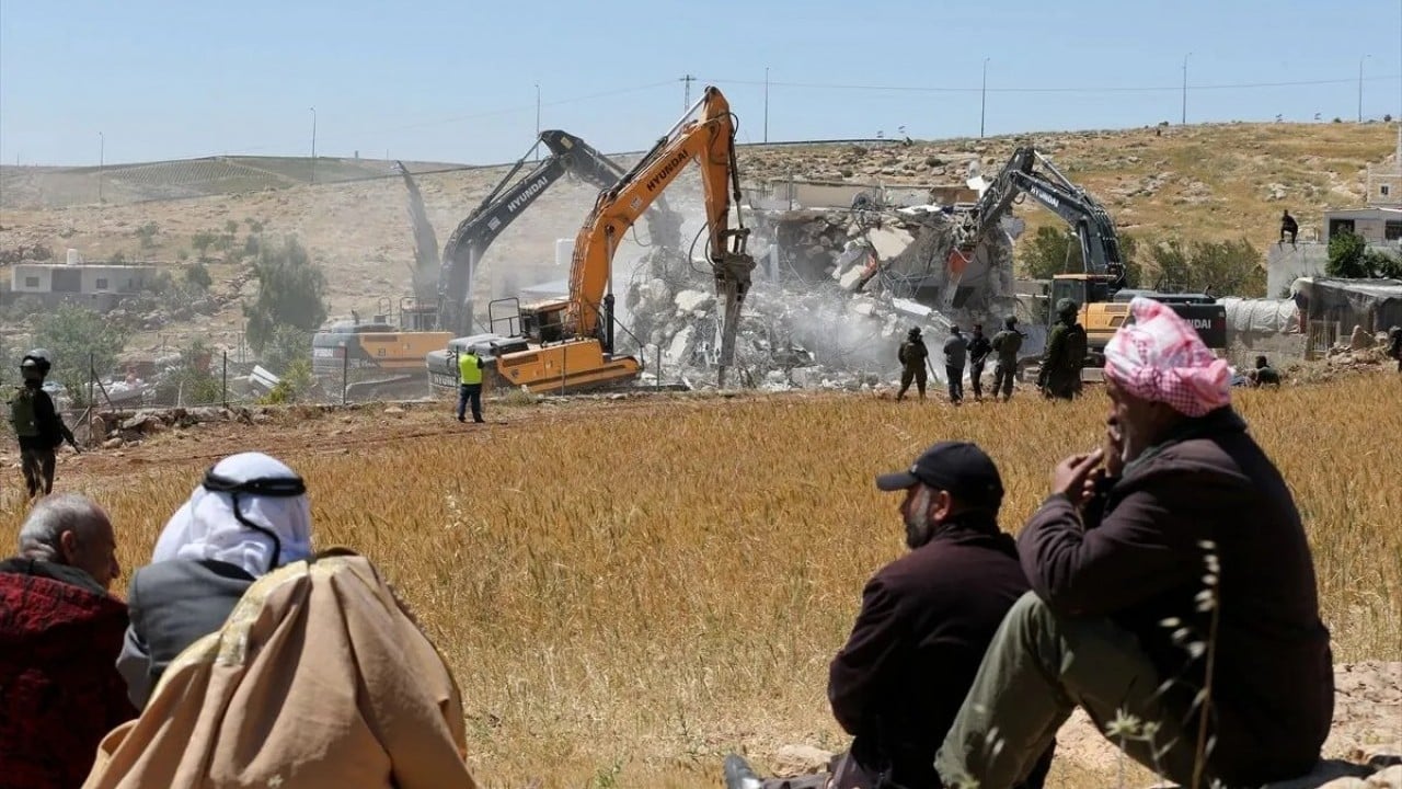 Foto - 2 bin dönümden fazla araziyi gasp etti İstilacı Siyonist kanser gibi yayılıyor