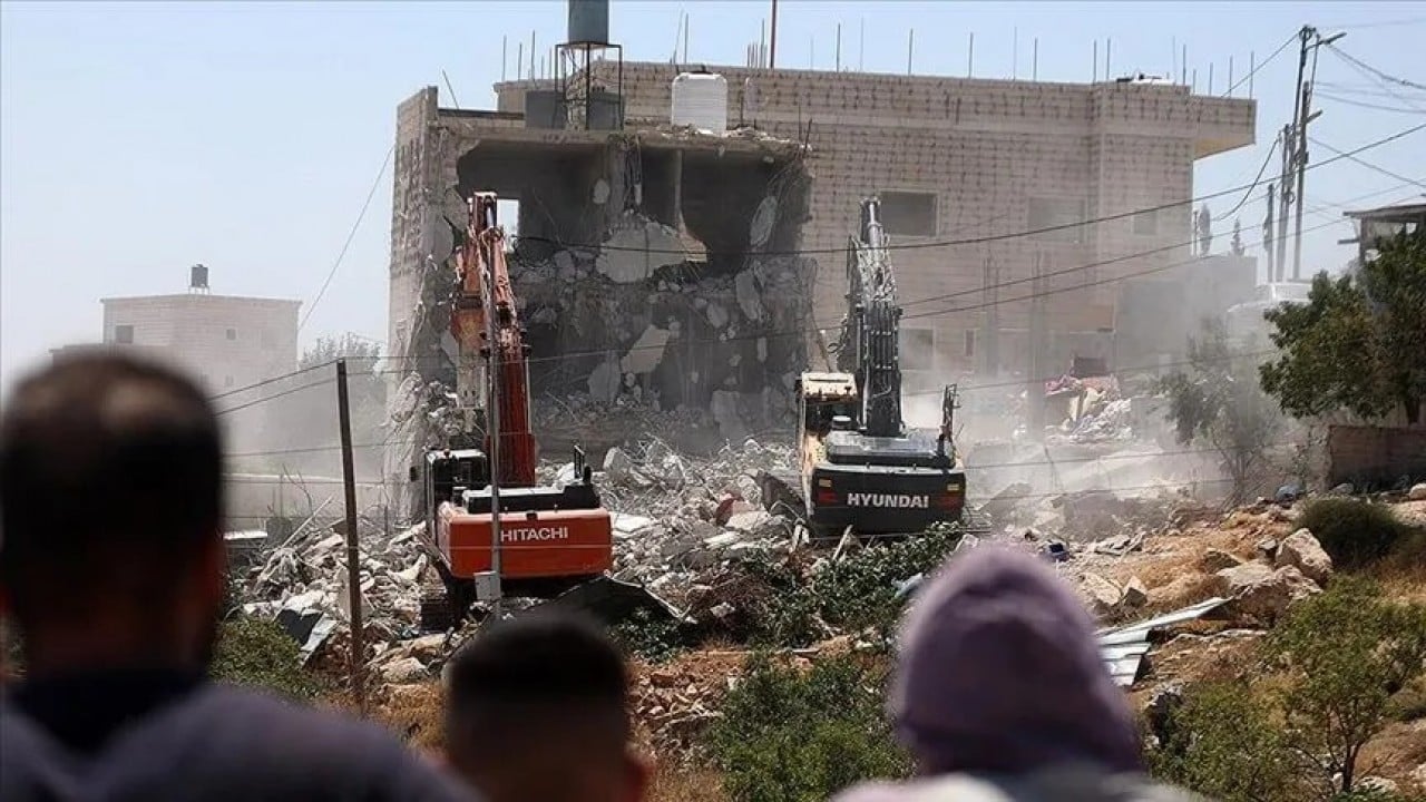 Foto - 2 bin dönümden fazla araziyi gasp etti İstilacı Siyonist kanser gibi yayılıyor