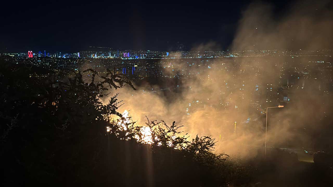 Foto - 2 uçak ve 2 helikopter havalandı! İzmir'de korkutan yangın
