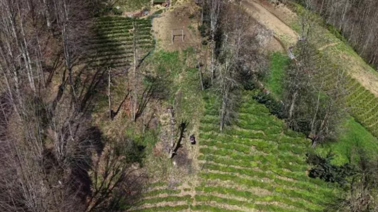 Foto - 20 yıldır yolu olmayan evine böyle gidiyor! Görenler şaşıp kalıyor!