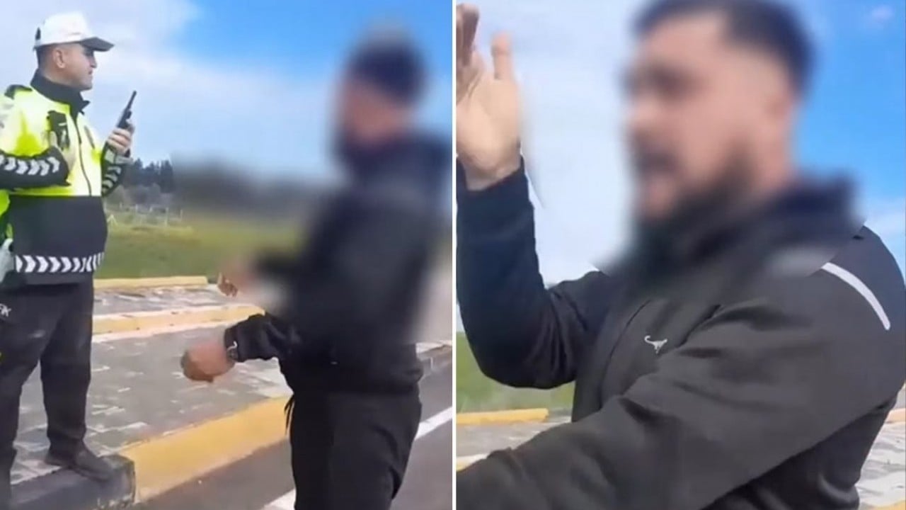 200 bin TL ceza yiyen sürücüden polise küstah sözler! Devlete de dil uzattı