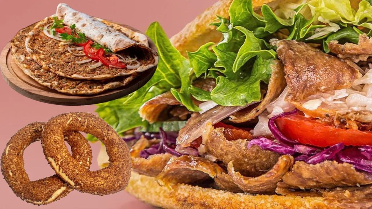 2025’in favorileri döner, lahmacun ve simit