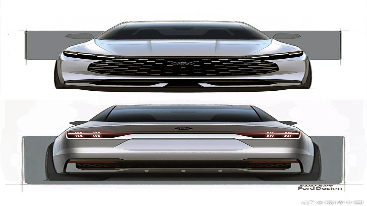 Foto - 2026 Ford Mondeo kendini gösterdi! Tasarımı dikkat çekti