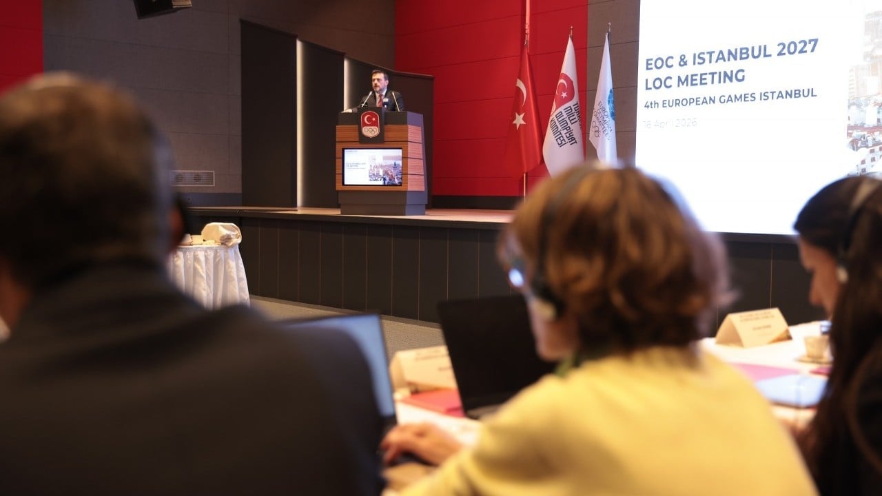 2027 Avrupa Oyunları Organizasyon Komitesi toplantısı İstanbul'da yapıldı