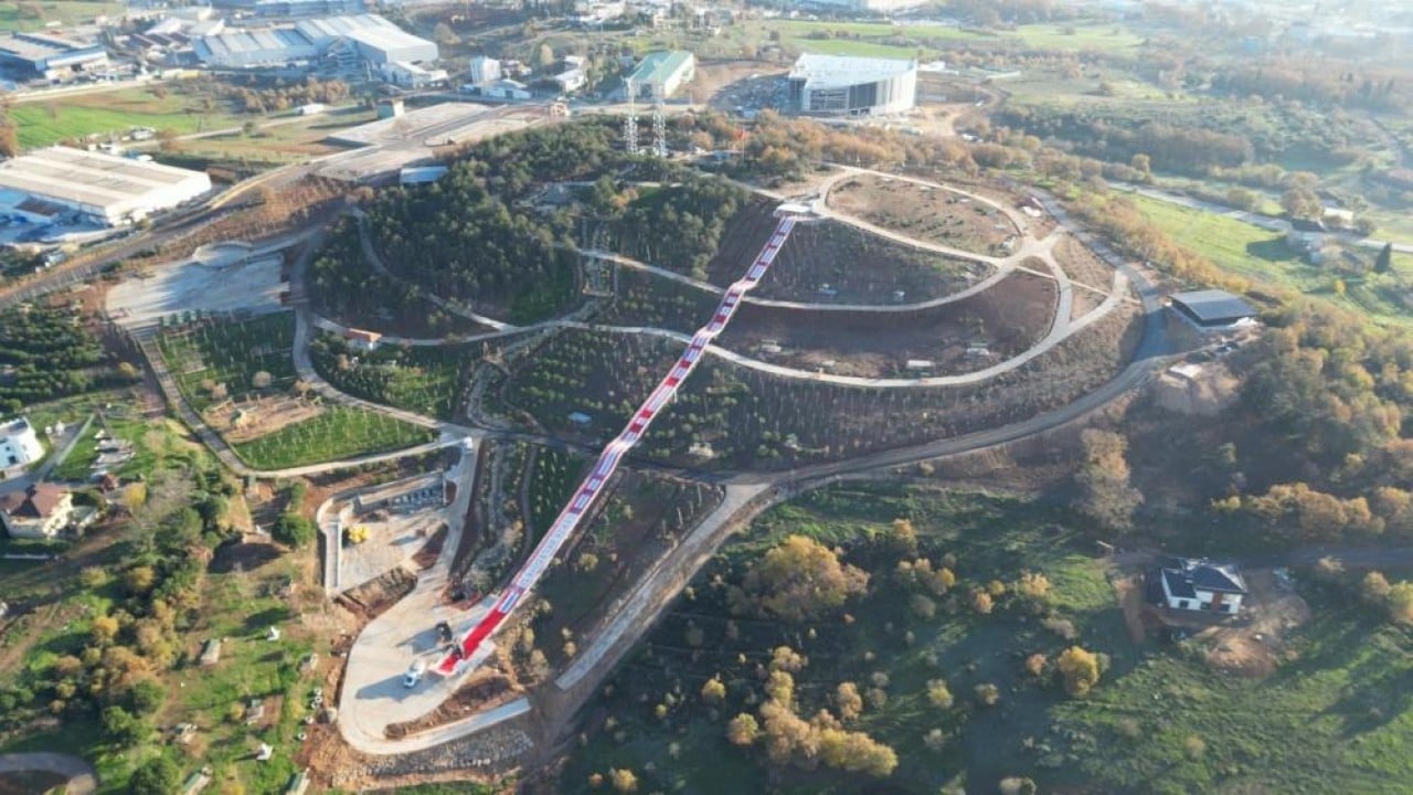 Foto - 207 metrelik dev kaydırak için geri sayım başladı! Adrenalin zirve yapacak