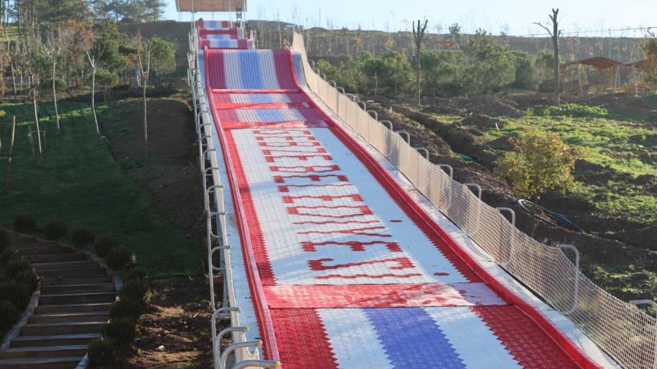 Foto - 207 metrelik dev kaydırak için geri sayım başladı! Adrenalin zirve yapacak