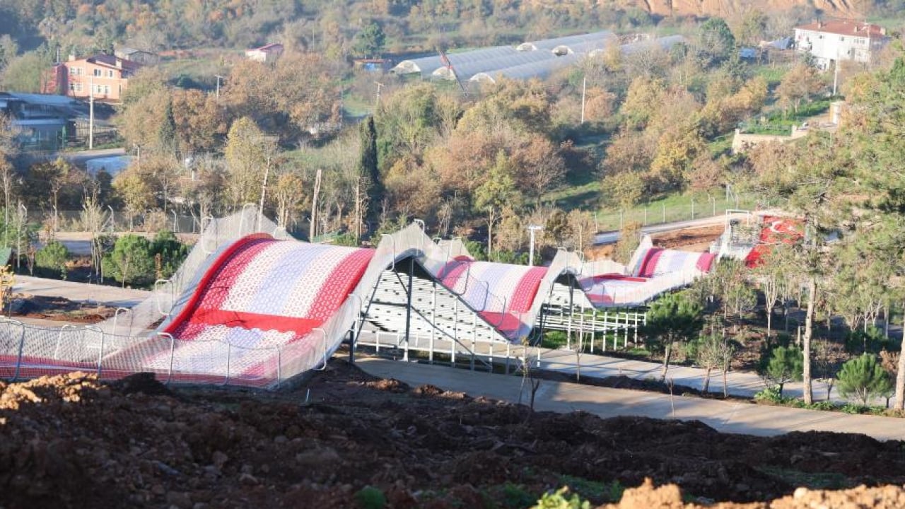 Foto - 207 metrelik dev kaydırak için geri sayım başladı! Adrenalin zirve yapacak