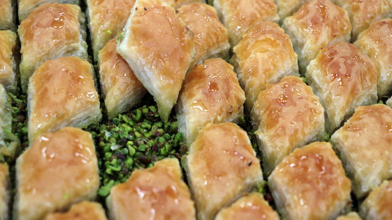 24 saat baklava mesaisi! Üretim 120 tona çıkıyor