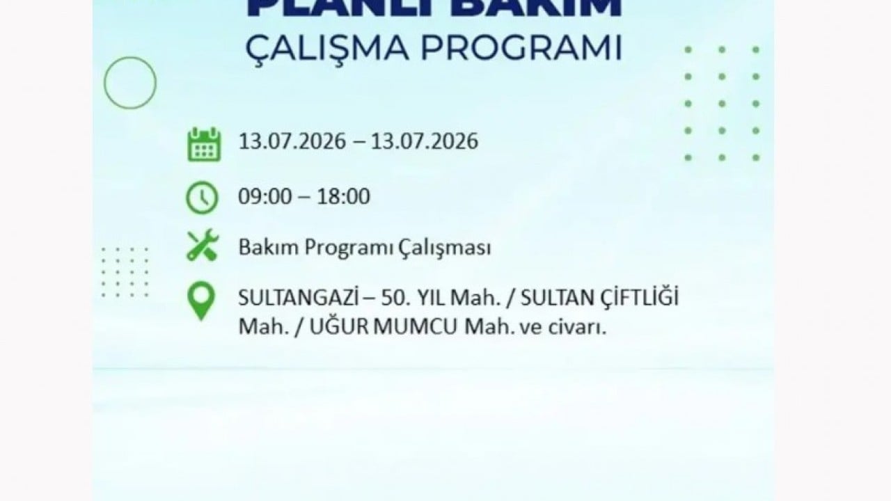 Foto - 25 ilçeye enerji verilemeyecek! İstanbul'da elektrik kesintisi