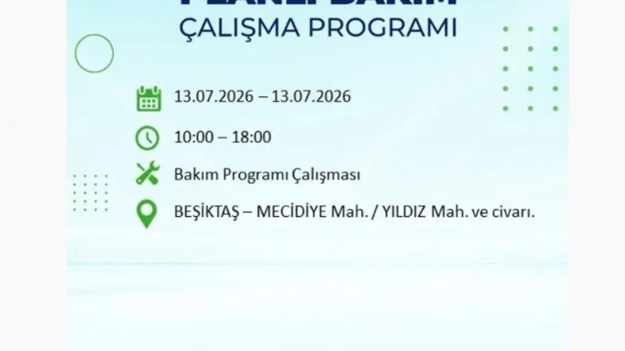 Foto - 25 ilçeye enerji verilemeyecek! İstanbul'da elektrik kesintisi