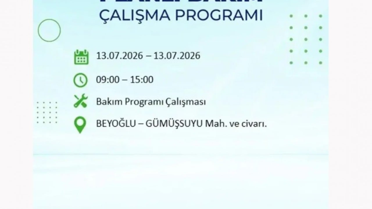 Foto - 25 ilçeye enerji verilemeyecek! İstanbul'da elektrik kesintisi
