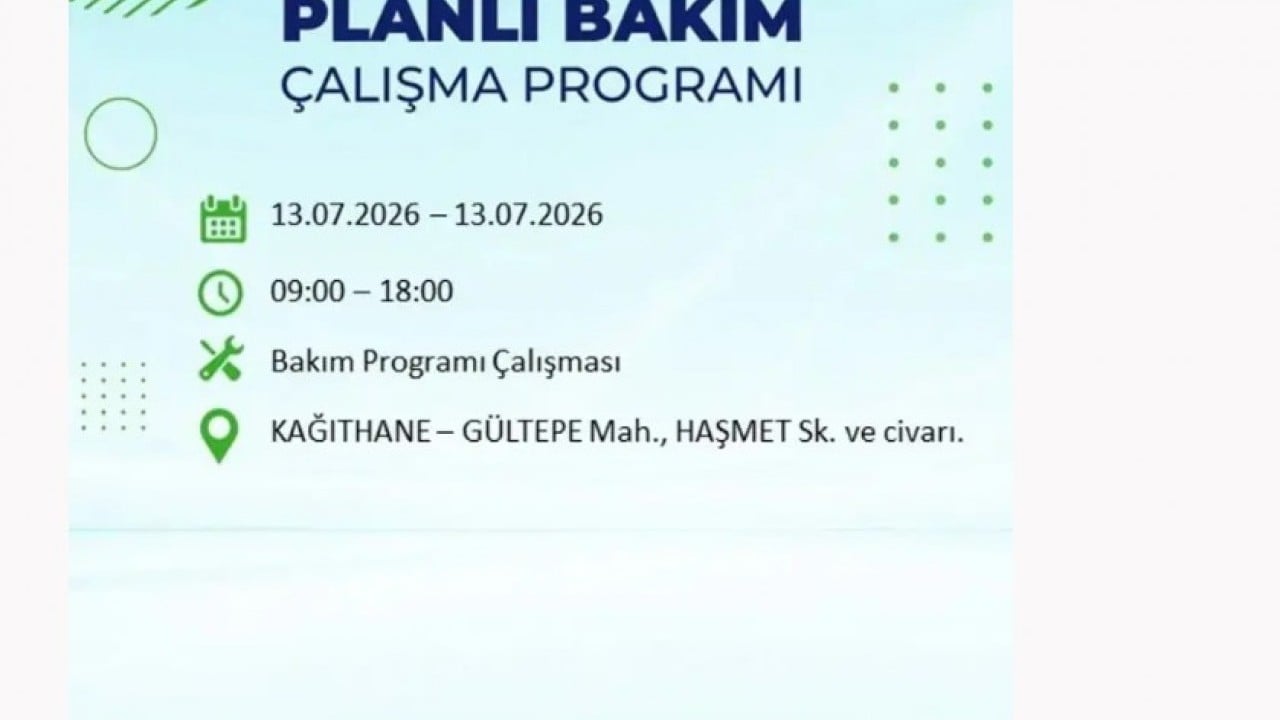 Foto - 25 ilçeye enerji verilemeyecek! İstanbul'da elektrik kesintisi
