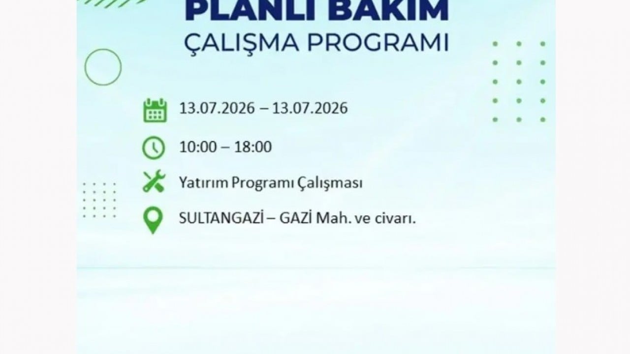 Foto - 25 ilçeye enerji verilemeyecek! İstanbul'da elektrik kesintisi