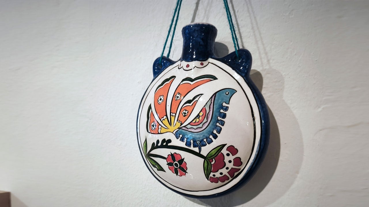 Foto - 25 yıllık emeğe bakanlık unvanı! Topkapı Sarayı’nda hayran kaldı, çiniyle hayatını değiştirdi