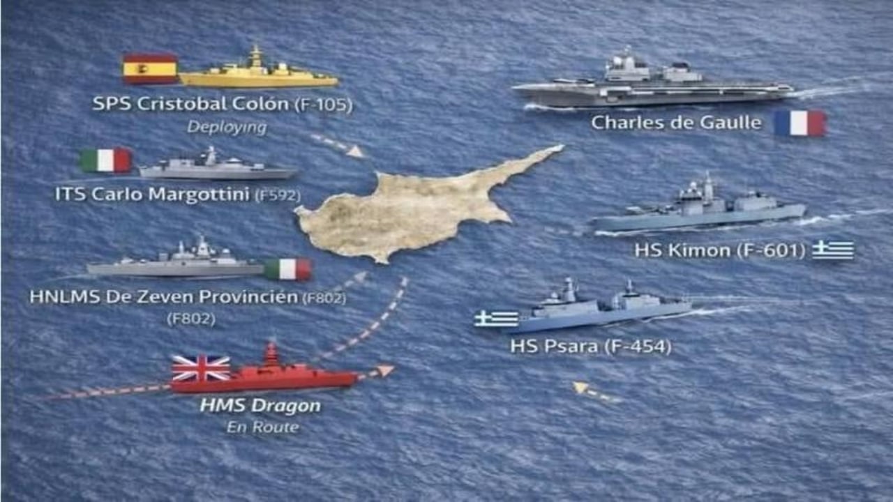 Foto - 28 yıl sonra bir ilk! Yunan-Rum ikilisi şokta: Akdeniz’de kuş uçurtmayacağız