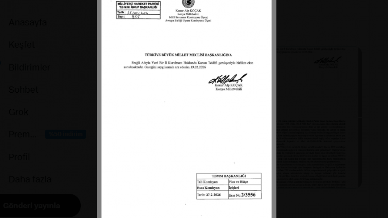 Foto - 3 ilçe birleşip il oluyor! MHP dev teklifi Meclis’e sundu