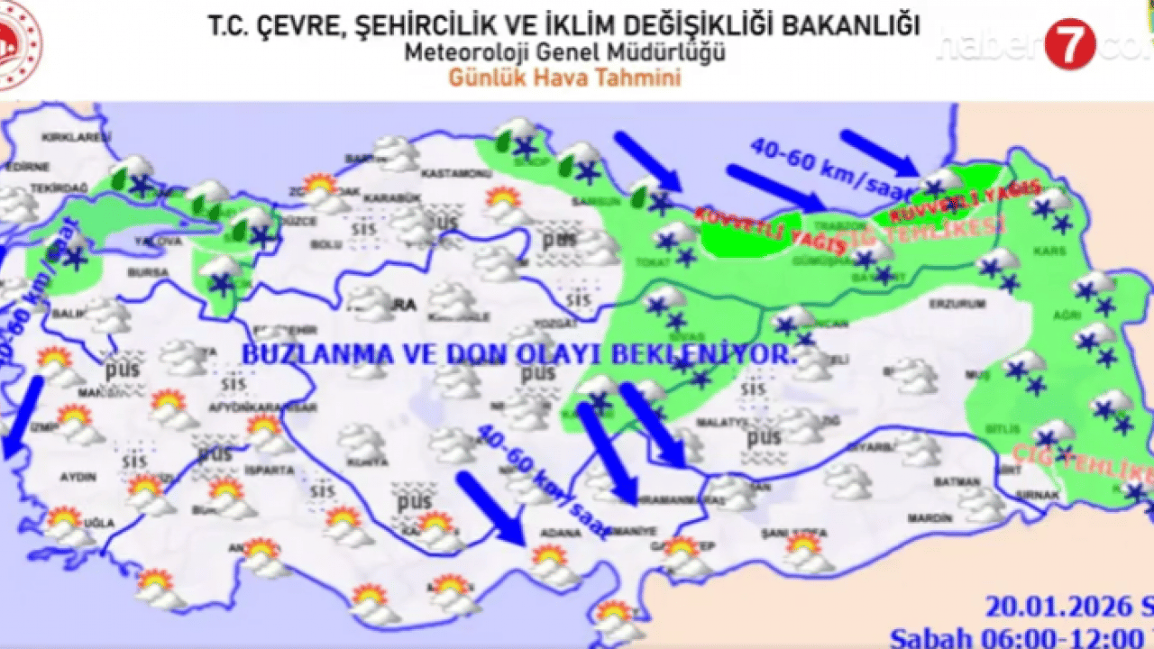 Foto - 3 ilde sarı alarm: Fırtına uyarısı yapıldı!