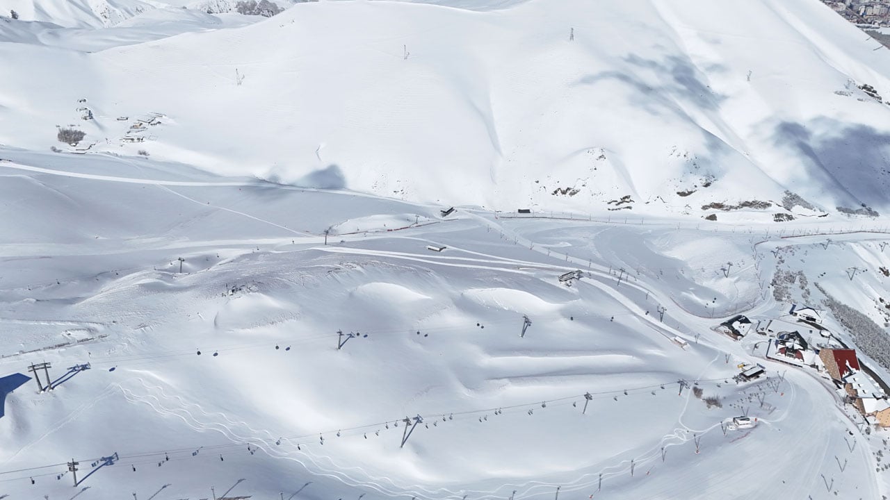Foto - 3200 rakımda kar kalınlığı 170 santim! Palandöken'e bahar gelmedi