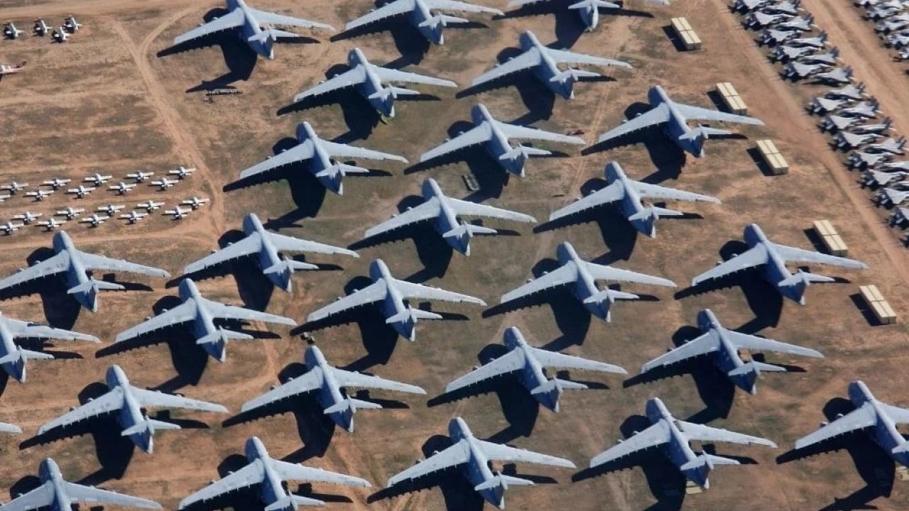 Foto - 35 milyar dolarlık uçak çöplüğü