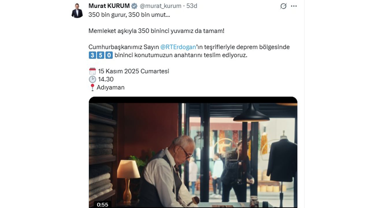 Foto - 350 bininci deprem konutunu Cumhurbaşkanı Erdoğan teslim edecek!