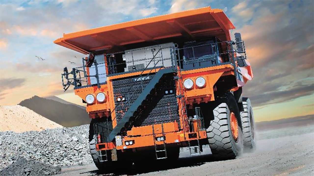 384 tonluk elektrikli kamyon! Sahada faal olarak çalışıyor