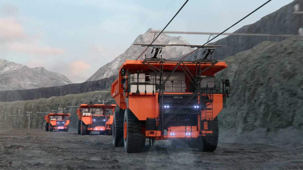 Foto - 384 tonluk elektrikli kamyon! Sahada faal olarak çalışıyor