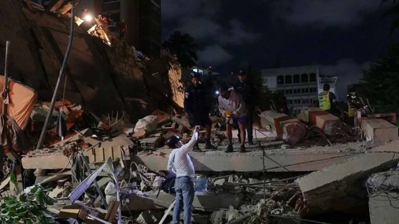 Foto - 39 saniye arayla iki devasa deprem! Venezuela'dan ilk bilanço geldi