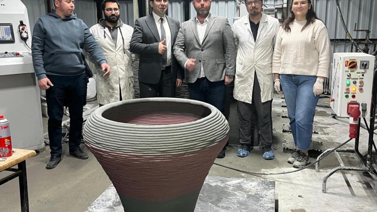 Foto - 3D beton yazıcıyla inşaatta devrim: İki gün ev bir haftada apartman