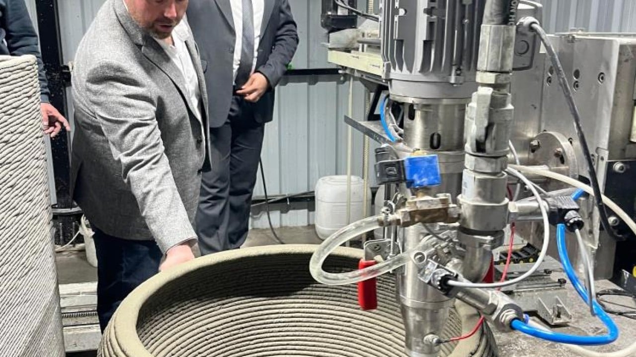 Foto - 3D beton yazıcıyla inşaatta devrim: İki gün ev bir haftada apartman