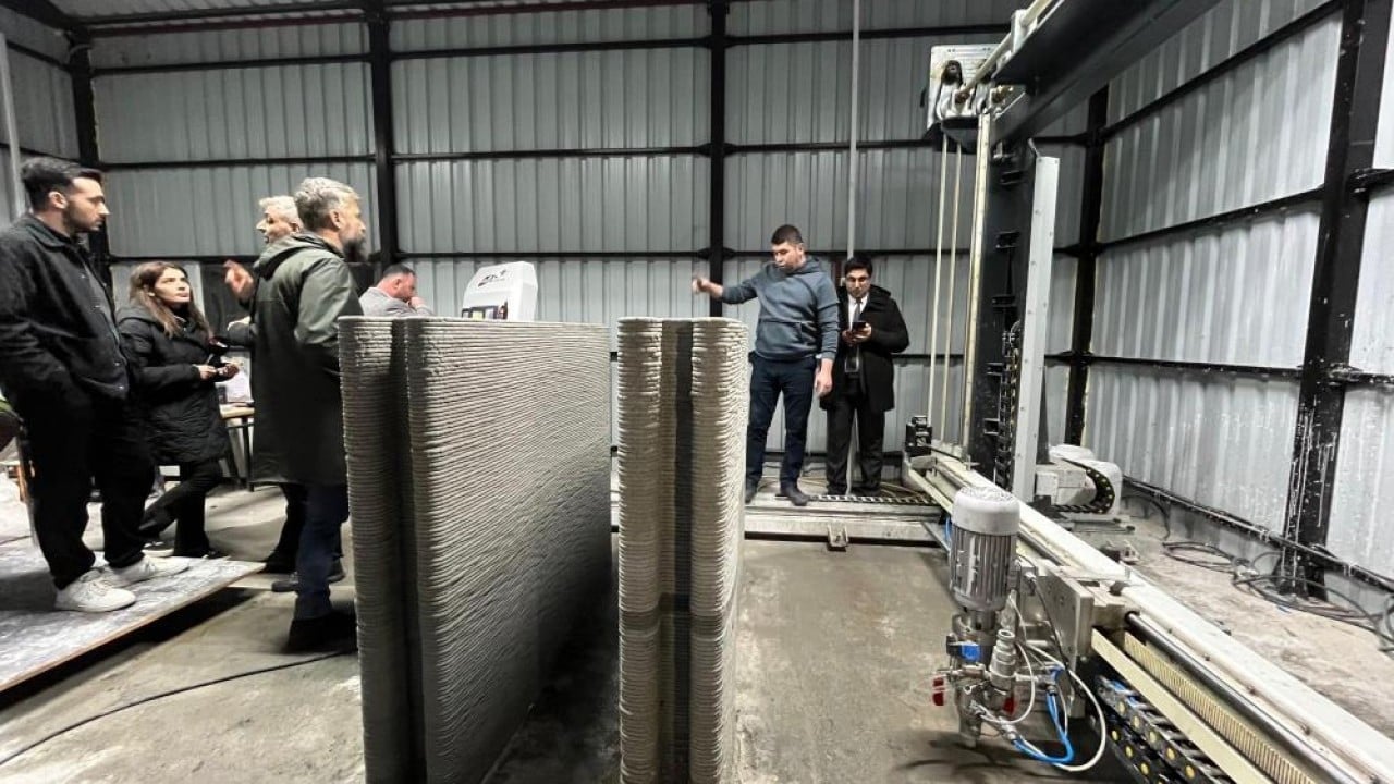 Foto - 3D beton yazıcıyla inşaatta devrim: İki gün ev bir haftada apartman