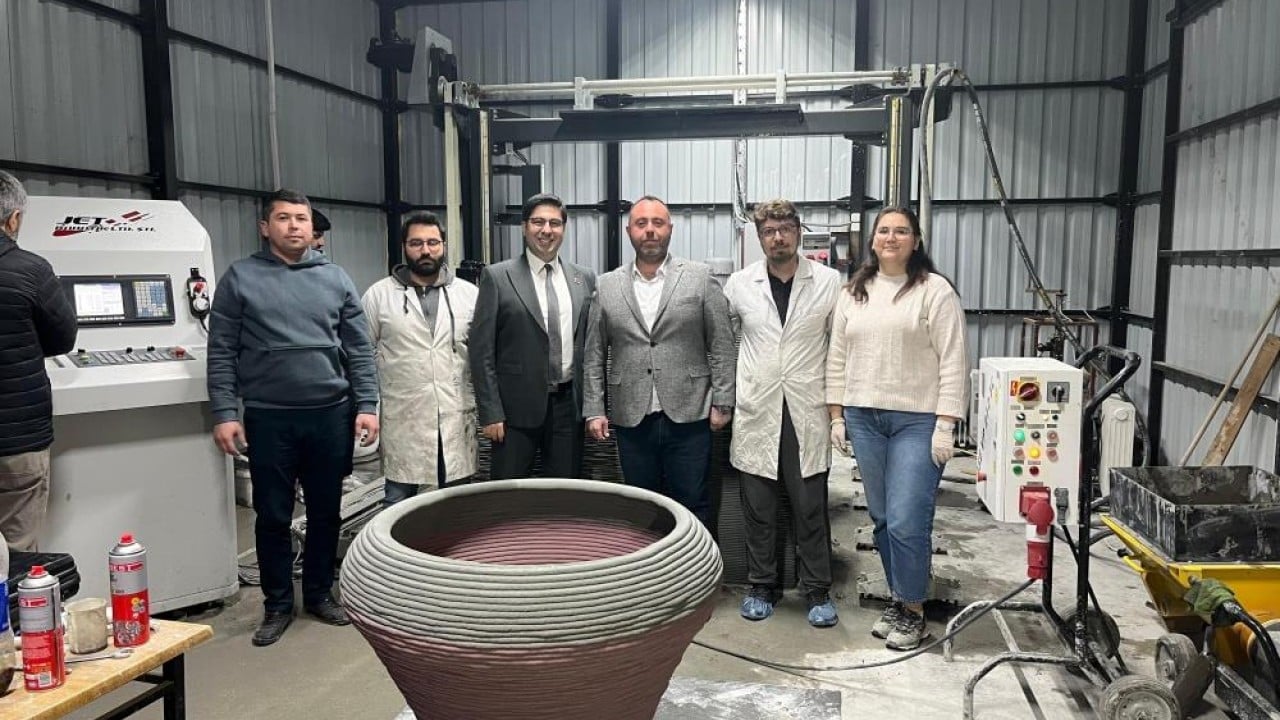 Foto - 3D beton yazıcıyla inşaatta devrim: İki gün ev bir haftada apartman