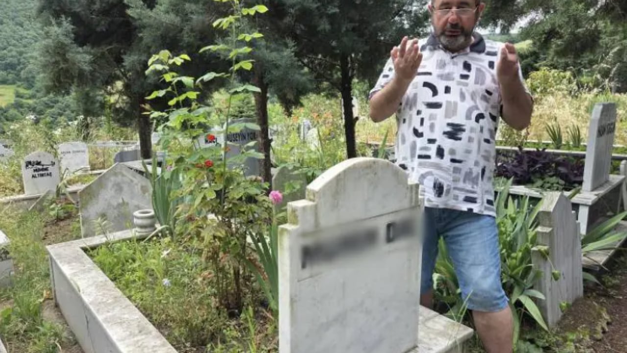 4 ay kira alamayınca isyan etti: Mezarlığa giderek şikayetçi oldu!