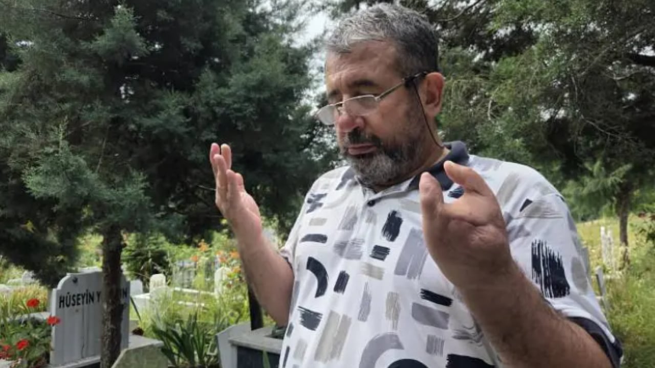 Foto - 4 ay kira alamayınca isyan etti: Mezarlığa giderek şikayetçi oldu!