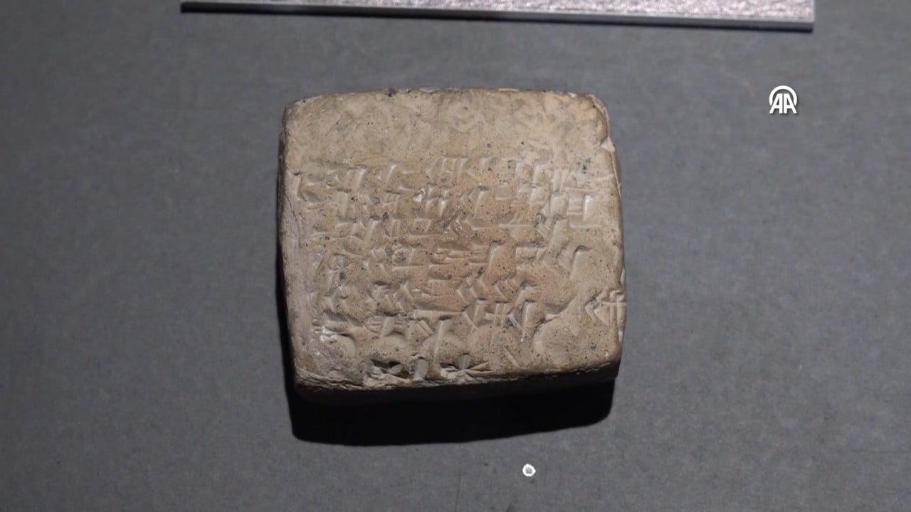 Foto - 4 bin yıllık kil tablet, çamur zarfta böyle korunuyor