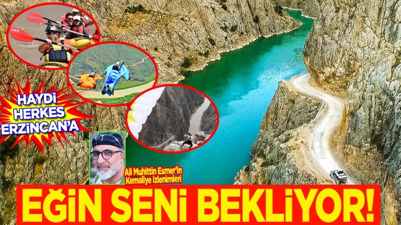 47. Erzincan Kemaliye (Eğin) Uluslararası Kültür ve Doğa Sporları Şenliği coşkusu