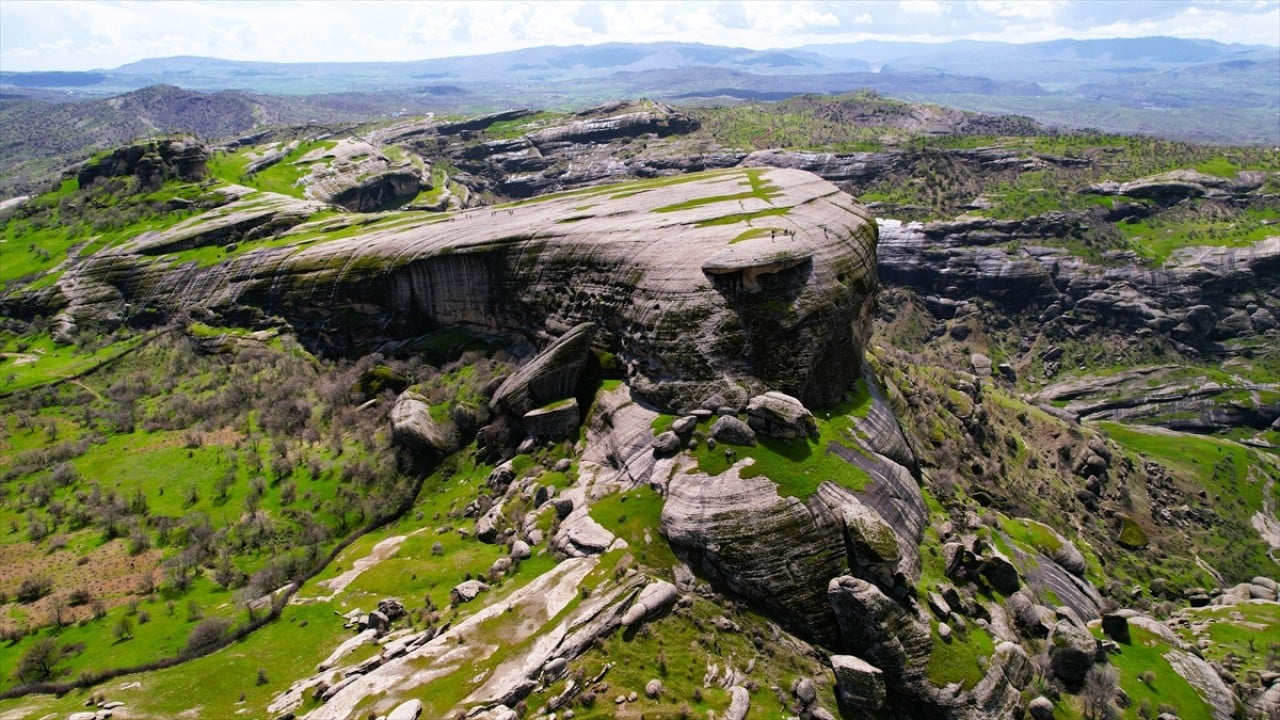 Foto - 5 bin yıllık Kefrum Kalesi doğa tutkunlarını ağırlıyor