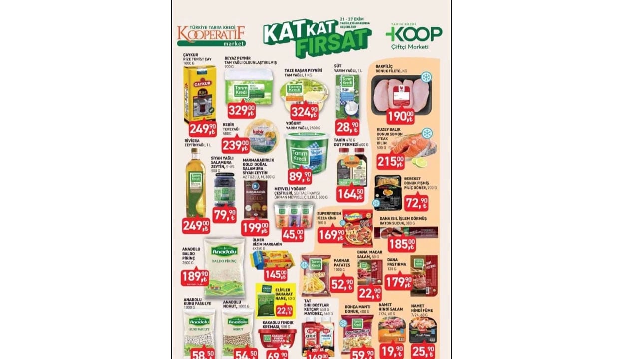 Foto - 5 Kasım 2025’e kadar geçerli dev indirimler! Tarım Kredi'de fırsat rüzgarları esiyor