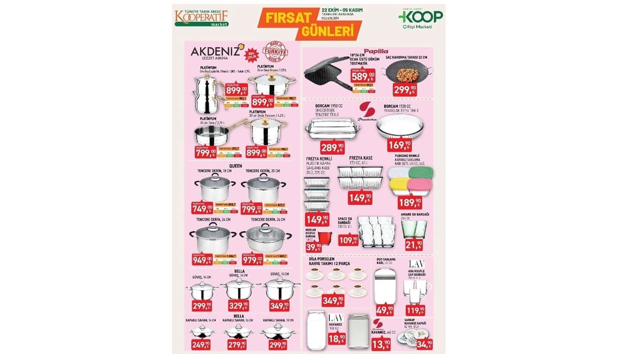 Foto - 5 Kasım 2025’e kadar geçerli dev indirimler! Tarım Kredi'de fırsat rüzgarları esiyor