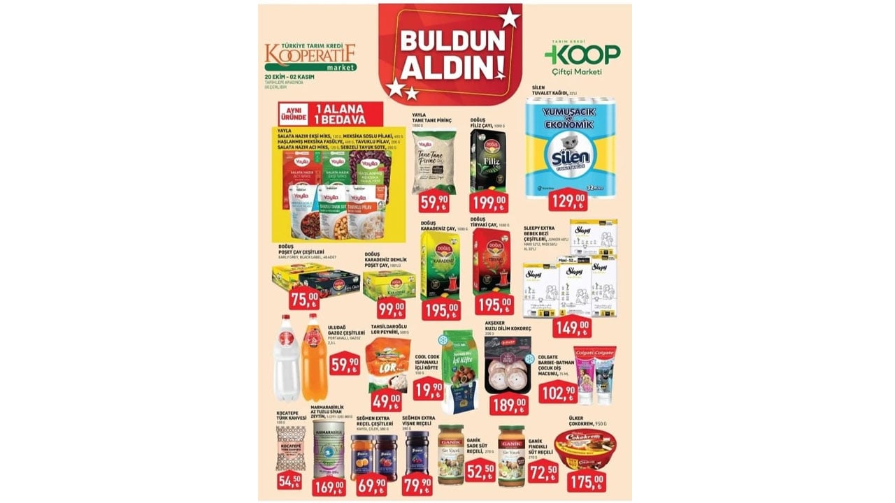 Foto - 5 Kasım 2025’e kadar geçerli dev indirimler! Tarım Kredi'de fırsat rüzgarları esiyor