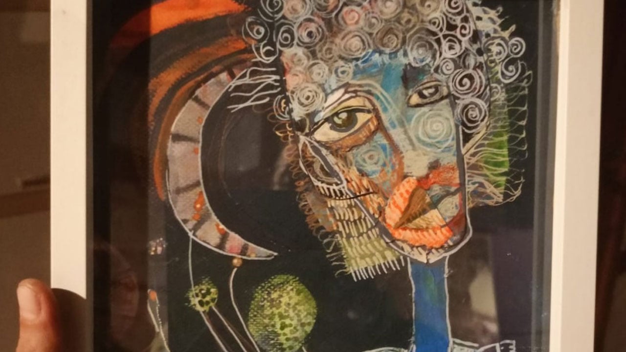 Foto - 5 yıllık emeği bir anda yok oldu! İranlı ressamın 150 eseri Antalya'da kayboldu